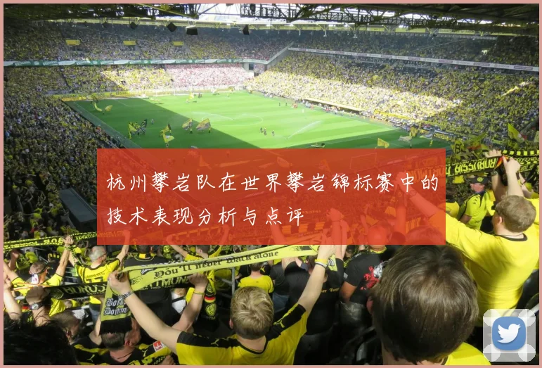 杭州攀岩队在世界攀岩锦标赛中的技术表现分析与点评