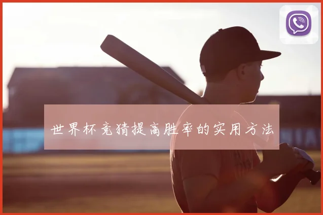 世界杯竞猜提高胜率的实用方法
